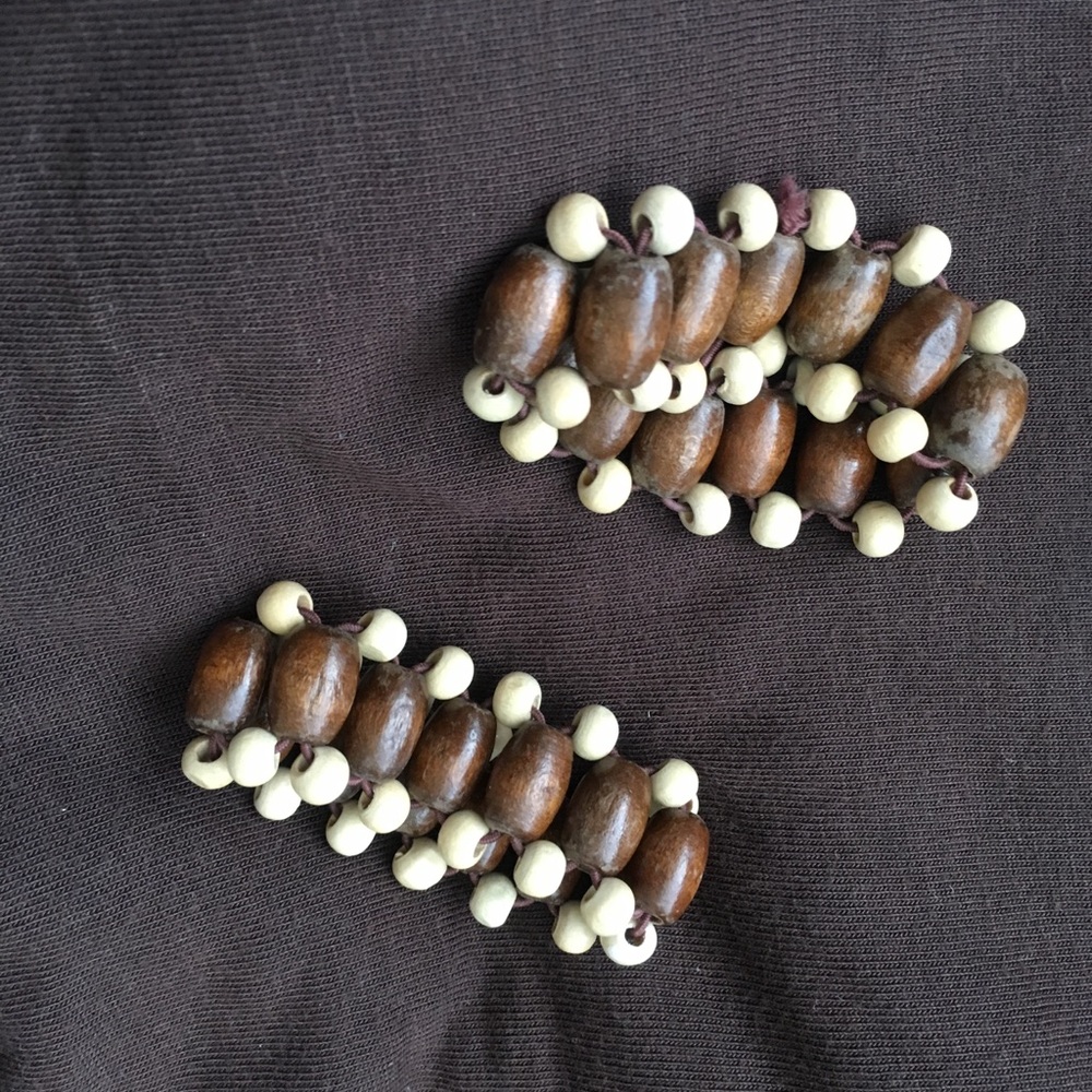 Bohemian wooden bracelet